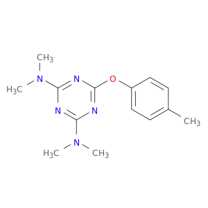 1,3,5-Triazine-2,4-diamine, N,N,N',N'-tetramethyl-6-(4-methylphenoxy)-