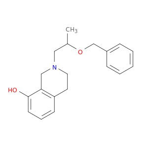 8-Isoquinolinol, 1,2,3,4-tetrahydro-2-[2-(phenylmethoxy)propyl]-
