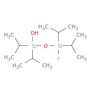 Disiloxanol, 3-fluoro-1,1,3,3-tetrakis(1-methylethyl)-