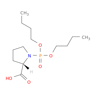 L-Proline, 1-(dibutoxyphosphinyl)-
