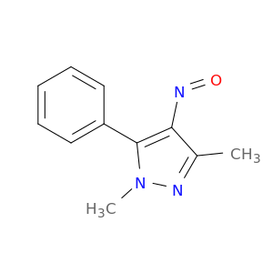 1H-Pyrazole, 1,3-dimethyl-4-nitroso-5-phenyl-