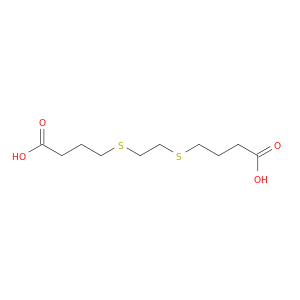 4-[2-(3-carboxypropylsulfanyl)ethylsulfanyl]butanoic acid