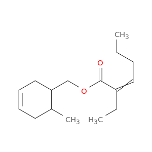 (6-methylcyclohex-3-en-1-yl)methyl 2-ethylhex-2-enoate