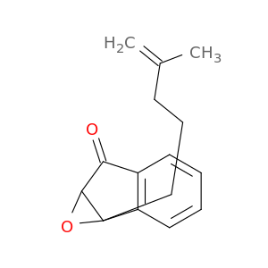 6H-Indeno[1,2-b]oxiren-6-one, 1a,6a-dihydro-1a-(4-methyl-4-pentenyl)-