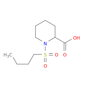 1-(Butane-1-sulfonyl)piperidine-2-carboxylic Acid