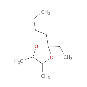 1,3-Dioxolane, 2-butyl-2-ethyl-4,5-dimethyl-