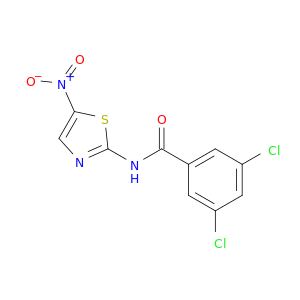 3,5-dichloro-N-(5-nitro-1,3-thiazol-2-yl)benzamide