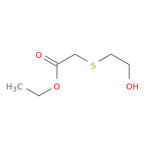 Acetic acid, [(2-hydroxyethyl)thio]-, ethyl ester