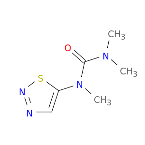 Urea, trimethyl-1,2,3-thiadiazol-5-yl-