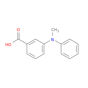 Benzoic acid, 3-(methylphenylamino)-