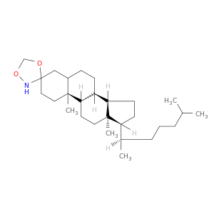 Spiro[cholestane-3,3'-[1,4,2]dioxazolidine](9CI)