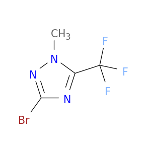 3-溴-1-甲基-5-(三氟甲基)-1H-1,2,4-三唑