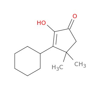 3-环己基-2-羟基-4,4-二甲基-2-环戊丁烯-1-一