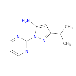3-Isopropyl-1-(pyrimidin-2-yl)-1H-pyrazol-5-amine