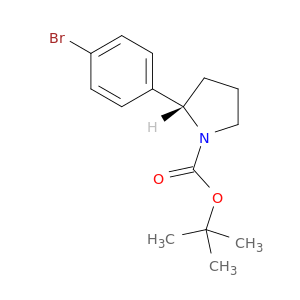 (S)-2-(4-溴苯基)吡咯烷-1-羧酸叔丁酯