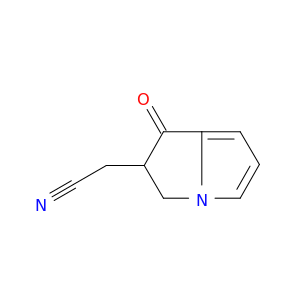 1H-Pyrrolizine-2-acetonitrile, 2,3-dihydro-1-oxo-