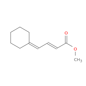 2-Butenoic acid, 4-cyclohexylidene-, methyl ester, (E)-