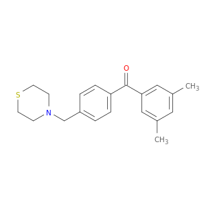 3,5-DIMETHYL-4'-THIOMORPHOLINOMETHYLBENZOPHENONE