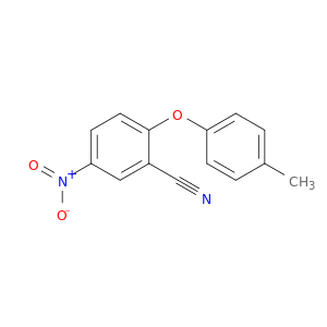 2-(4-METHYLPHENOXY)-5-NITRO-BENZONITRILE