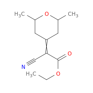 Acetic acid,2-cyano-2-(tetrahydro-3,5-dimethyl-4H-pyran-4-ylidene)-, ethyl ester