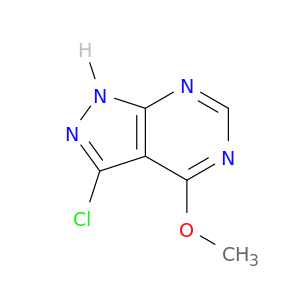 1H-Pyrazolo[3,4-d]pyrimidine, 3-chloro-4-methoxy-