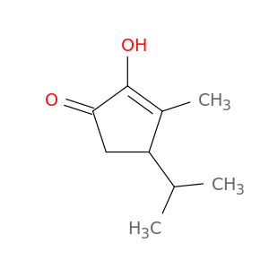 2-Cyclopenten-1-one, 2-hydroxy-3-methyl-4-(1-methylethyl)-