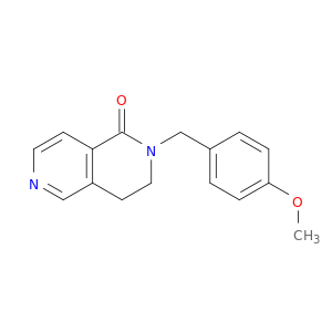 2-(4-Methoxybenzyl)-3,4-dihydro-2,6-naphthyridin-1(2H)-one