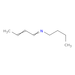1-Butanamine, N-2-butenylidene-