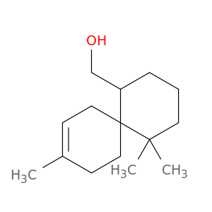 Spiro[5.5]undec-8-ene-1-methanol, 5,5,9-trimethyl-