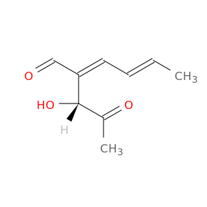 (2E,4E)-2-[(1R)-1-hydroxy-2-oxo-propyl]hexa-2,4-dienal