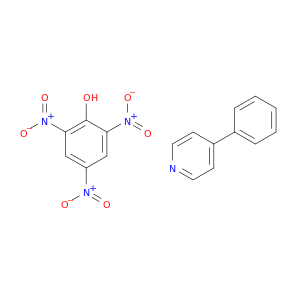 Pyridine, 4-phenyl-, compd. with 2,4,6-trinitrophenol (1:1)