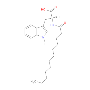 L-Tryptophan, N-(1-oxododecyl)-