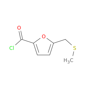 2-Furancarbonylchloride, 5-[(methylthio)methyl]-