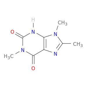 1H-Purine-2,6-dione, 3,9-dihydro-1,8,9-trimethyl-