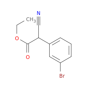 Ethyl 2-(3-Bromophenyl)-2-cyanoacetate