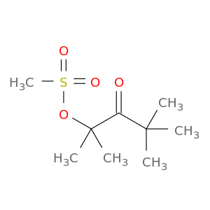 3-Pentanone, 2,2,4-trimethyl-4-[(methylsulfonyl)oxy]-
