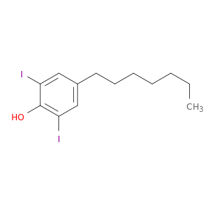 Phenol, 4-heptyl-2,6-diiodo-