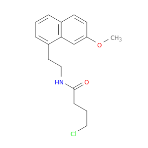 Butanamide,4-chloro-N-[2-(7-methoxy-1-naphthalenyl)ethyl]-