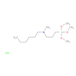 1-Hexanamine, N-methyl-N-[3-(trimethoxysilyl)propyl]-, hydrochloride