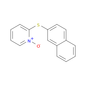 Pyridine, 2-(2-naphthalenylthio)-, 1-oxide