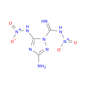 1H-1,2,4-Triazole-1-carboximidamide, 3-amino-N-nitro-5-(nitroamino)-