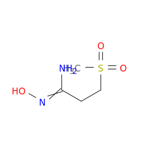 N'-Hydroxy-3-methanesulfonylpropanimidamide