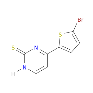 4-(5-溴噻吩-2-基)嘧啶-2-硫醇