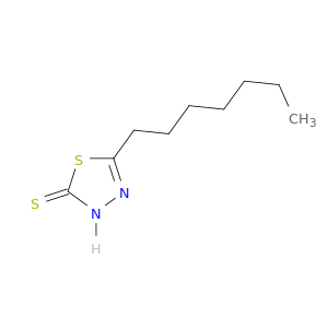 1,3,4-Thiadiazole-2(3H)-thione, 5-heptyl-
