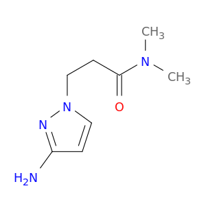 3-(3-氨基-1H-吡唑-1-基)-N,N-二甲基丙酰胺