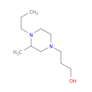 3-(3-methyl-4-propylpiperazin-1-yl)propan-1-ol