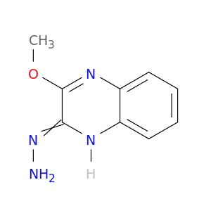 2(1H)-Quinoxalinone, 3-methoxy-, hydrazone