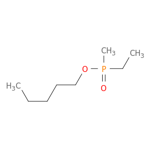 Phosphinic acid, ethylmethyl-, pentyl ester