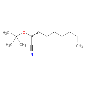 2-Nonenenitrile, 2-(1,1-dimethylethoxy)-