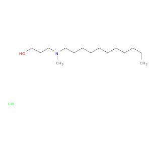 1-Propanol, 3-(methylundecylamino)-, hydrochloride